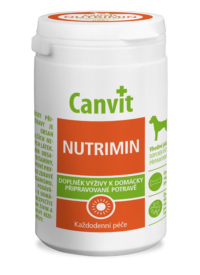 Multivitamín pro psy Canvit Nutrimin Multivitamínový prášek pro psy pro BARF 1000g 