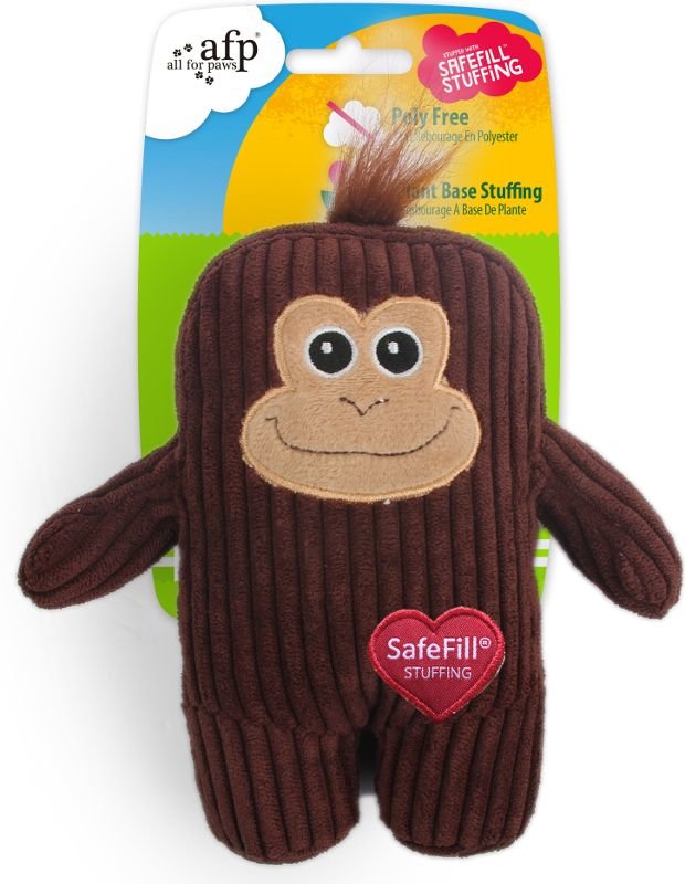AFP Safefill bezpečná hračka pro psy s přírodní náplní Opička 23 cm