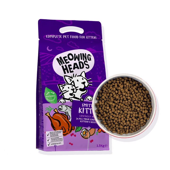 Krmivo pro koťata Meowing Heads Smitten Kitten 1,5 kg 
