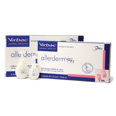 Virbac Allerderm Spot on 6 x 2 ml Skin Lipid Complex pro kočky do 10 kg