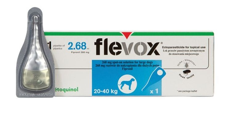 Flevox pro psy Spot on Dog L 268 mg sol 1 x 0,5 ml