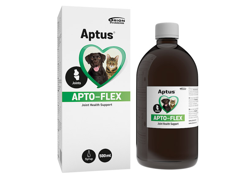 Aptus APTO-FLEX sirup pro kočky, kloubní výživa pro kočky 200 ml 