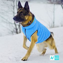 Airy Vest Dog Jacket Oboustranná zimní bunda pro psy dostupná v osmi barevných variantách S 35