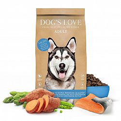 DOG'S LOVE granule Adult NEW Losos 2 kg