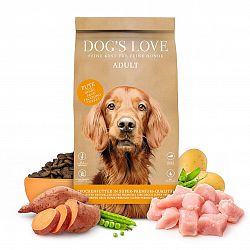 DOG'S LOVE granule Adult Krocan NEW 2 kg