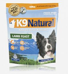 Krmivo pro psy K9 Natural Lamb Feast Jehněčí 500 g (2 kg) DOČASNĚ NEDOSTUPNÉ!