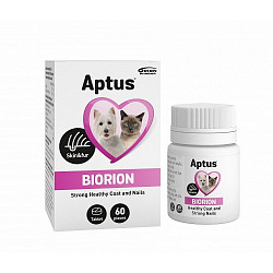 APTUS BIORION tablety pro kočky, vitamíny na srst pro kočky 60 tbl 